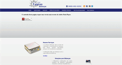 Desktop Screenshot of caieirasbalancas.com.br