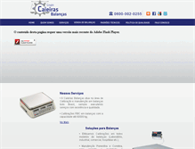 Tablet Screenshot of caieirasbalancas.com.br